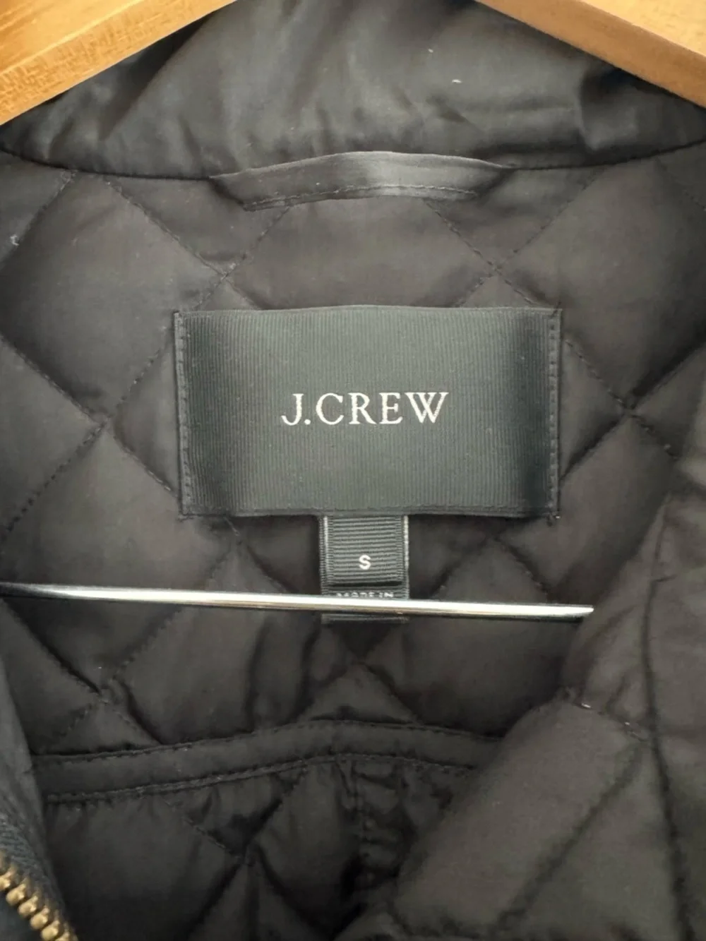 J. Crew lightweight quilted
